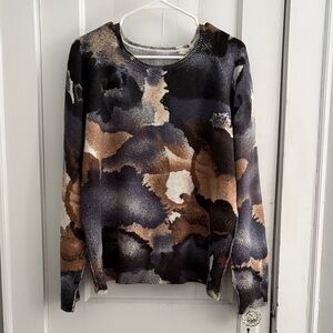 Abstract Patterned Women's Sweater